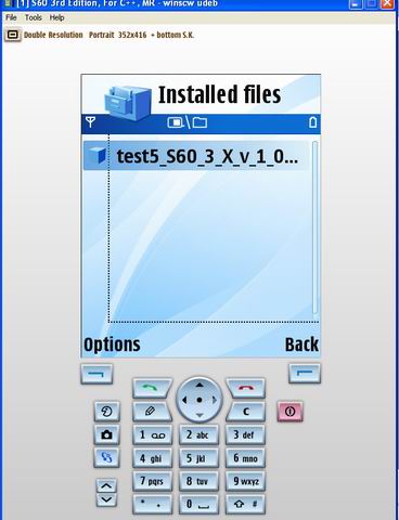 Nokia S40 DP20 SDK 6230i v1.0 (Emulator)