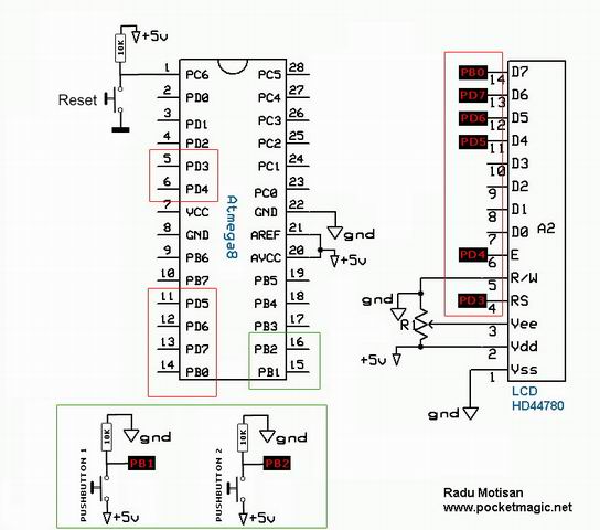 Проекты atmega 8